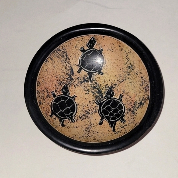 AFRICAN SOAPSTONE BOWL & EGG decor - Picture 1 of 7